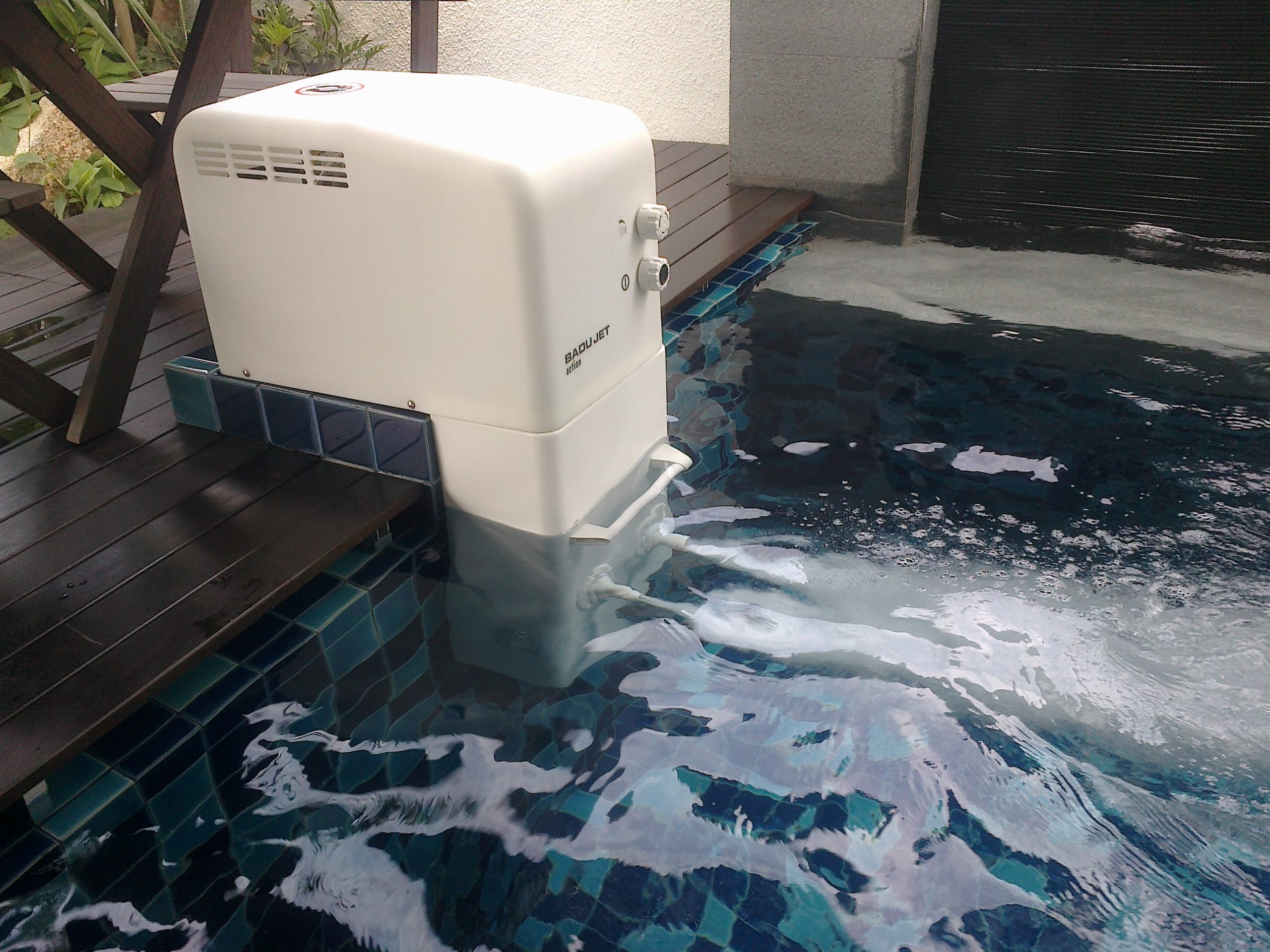 Counter swim current equipment from the AQUABLU portfolio